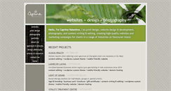 Desktop Screenshot of caprinadesigns.com